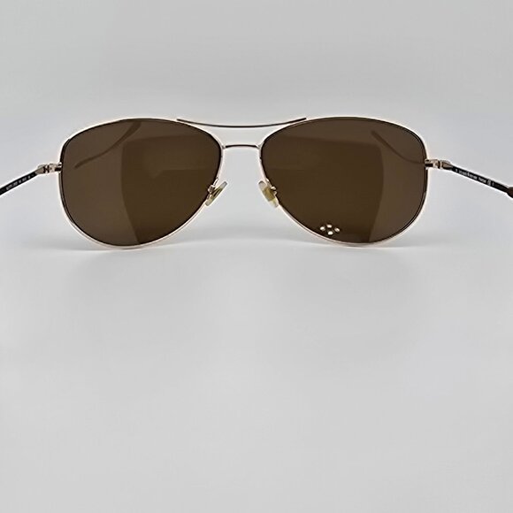 Kate Spade Ally P/S Gold Frame Polarized Brown Lens Aviator Sunglasses w/ Case main image 10